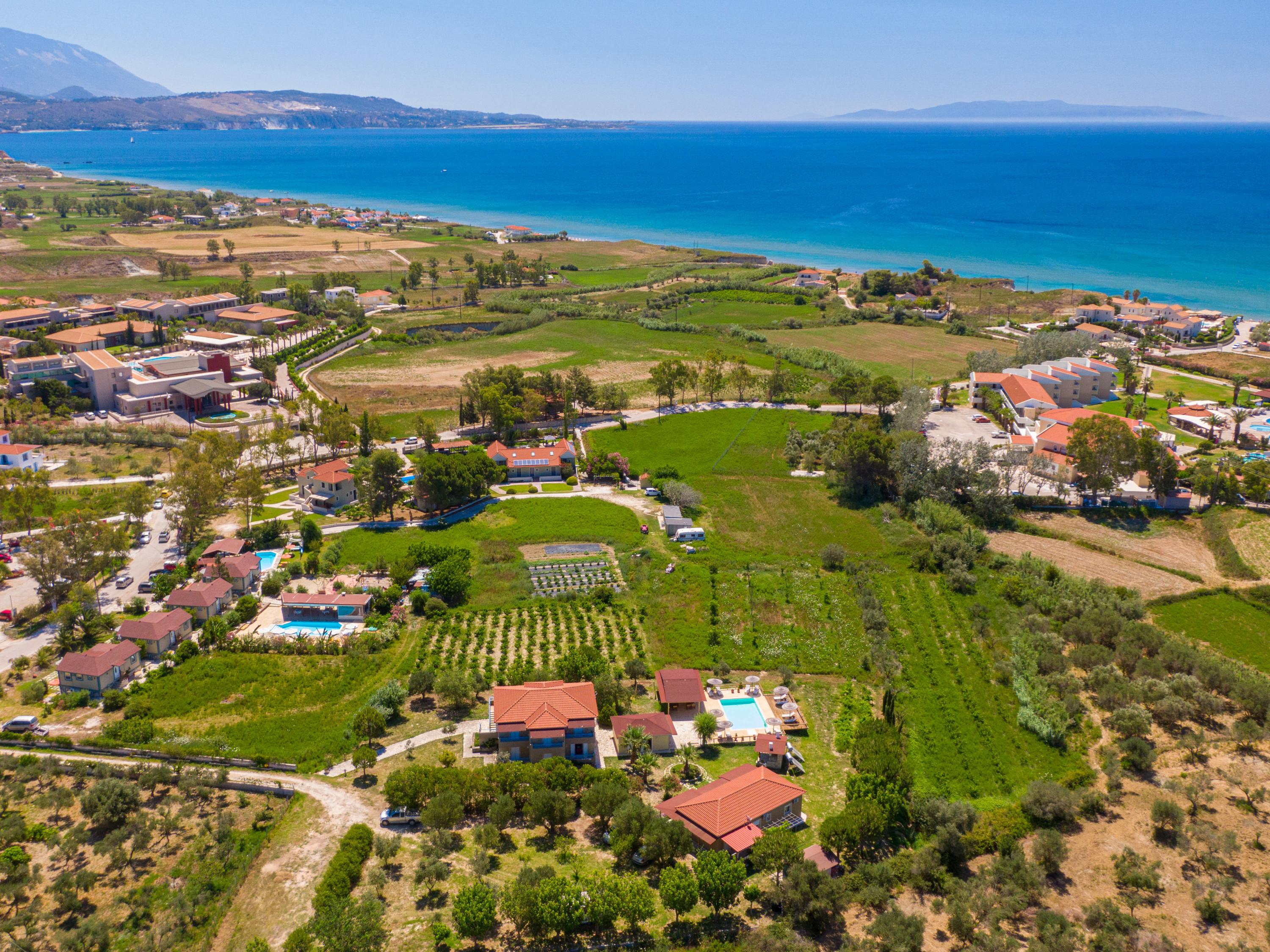 Aggelina S Apartments Xi Beach Eksteriør billede
